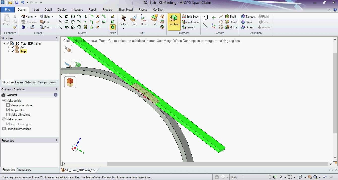 Modeling for 3D Printing with SpaceClaim Guide